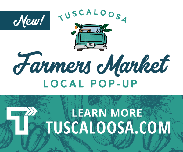 Tuscaloosa Farmers Market Digital ad